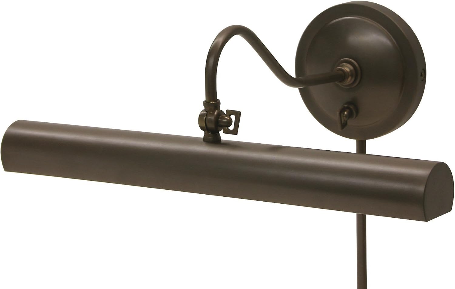 16-inch Library Oil Rubbed Bronze Direct Wire Wall Swing Lamp