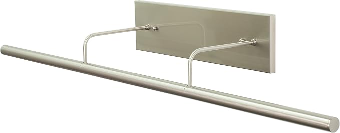 43-inch Slim-Line Satin Nickel Direct Wire Picture Light