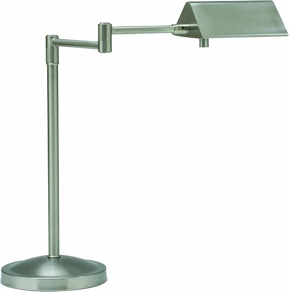 16-inch Pinnacle Satin Nickel Table Lamp