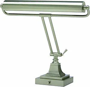 16-inch Piano/desk Satin Nickel Desk Lamp