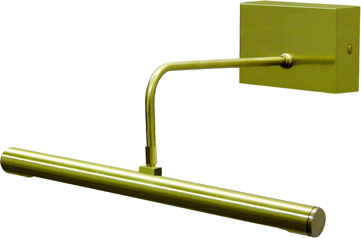 24-inch Slim-Line Satin Brass Battery Picture Light