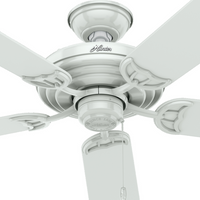 52 inch Sea Air White Indoor/Outdoor Ceiling Fan and Pull Chain
