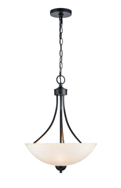 19.75'' Ivey Lake Matte Black 2 Light Pendant