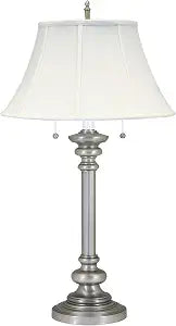 30.25-inch Newport Pewter Table Lamp