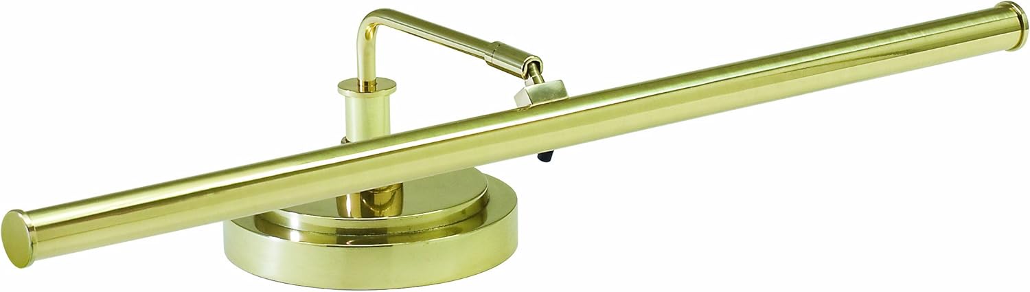 4-inch Piano/desk Polished Brass Desk Lamp