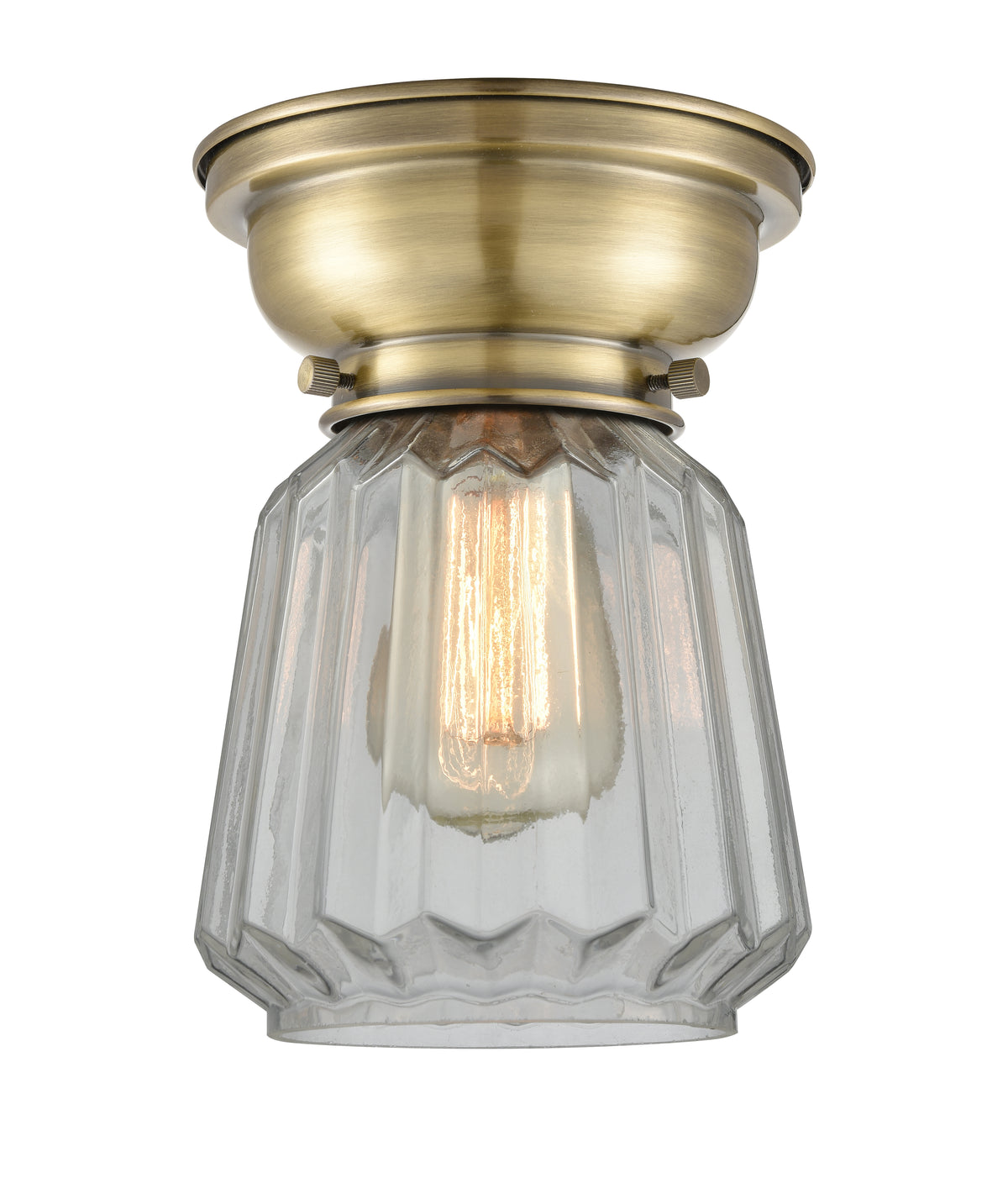 Chatham 7-Inch 1-Light Flush Mount