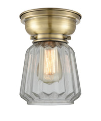 Franklin Flush Mount Brushed Satin Nickel