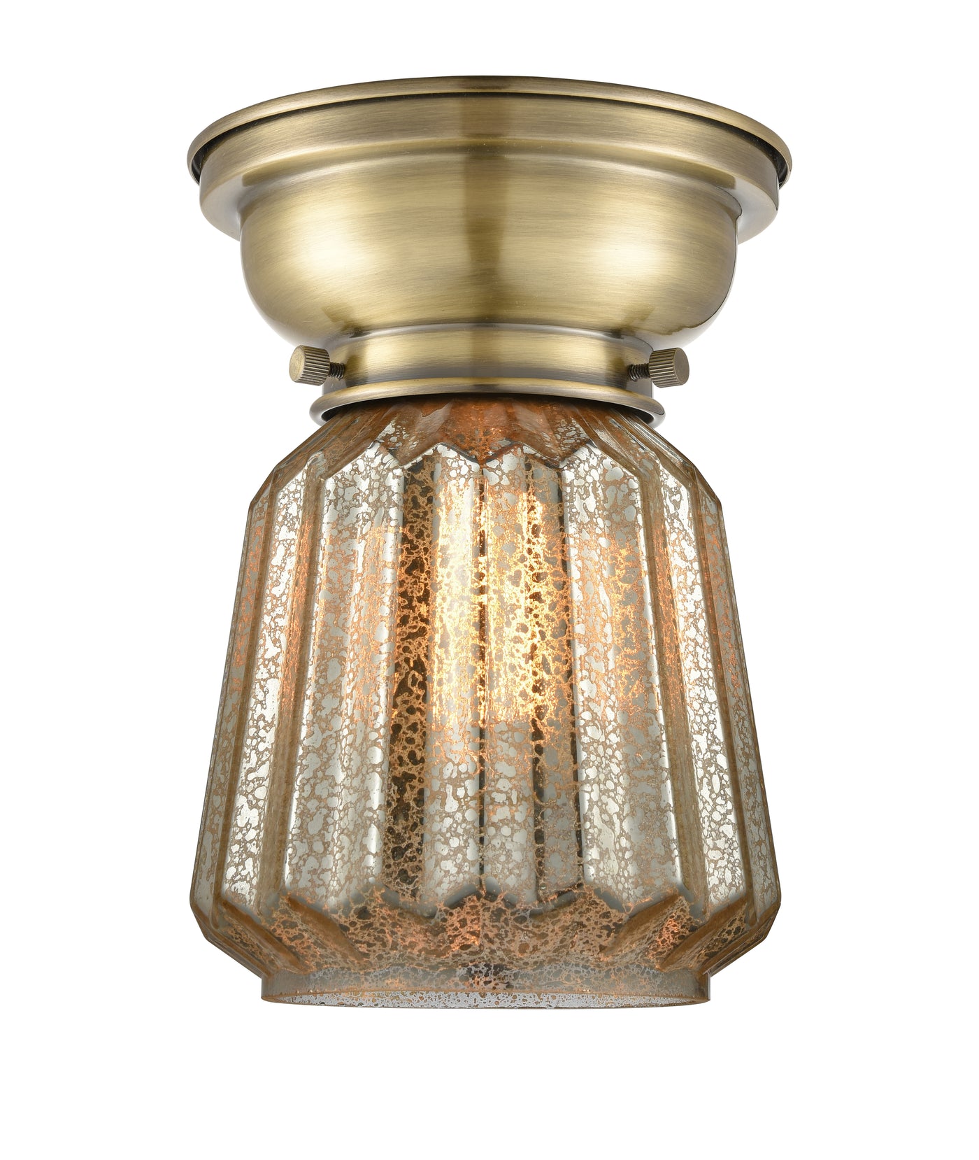 Franklin Flush Mount Brushed Satin Nickel