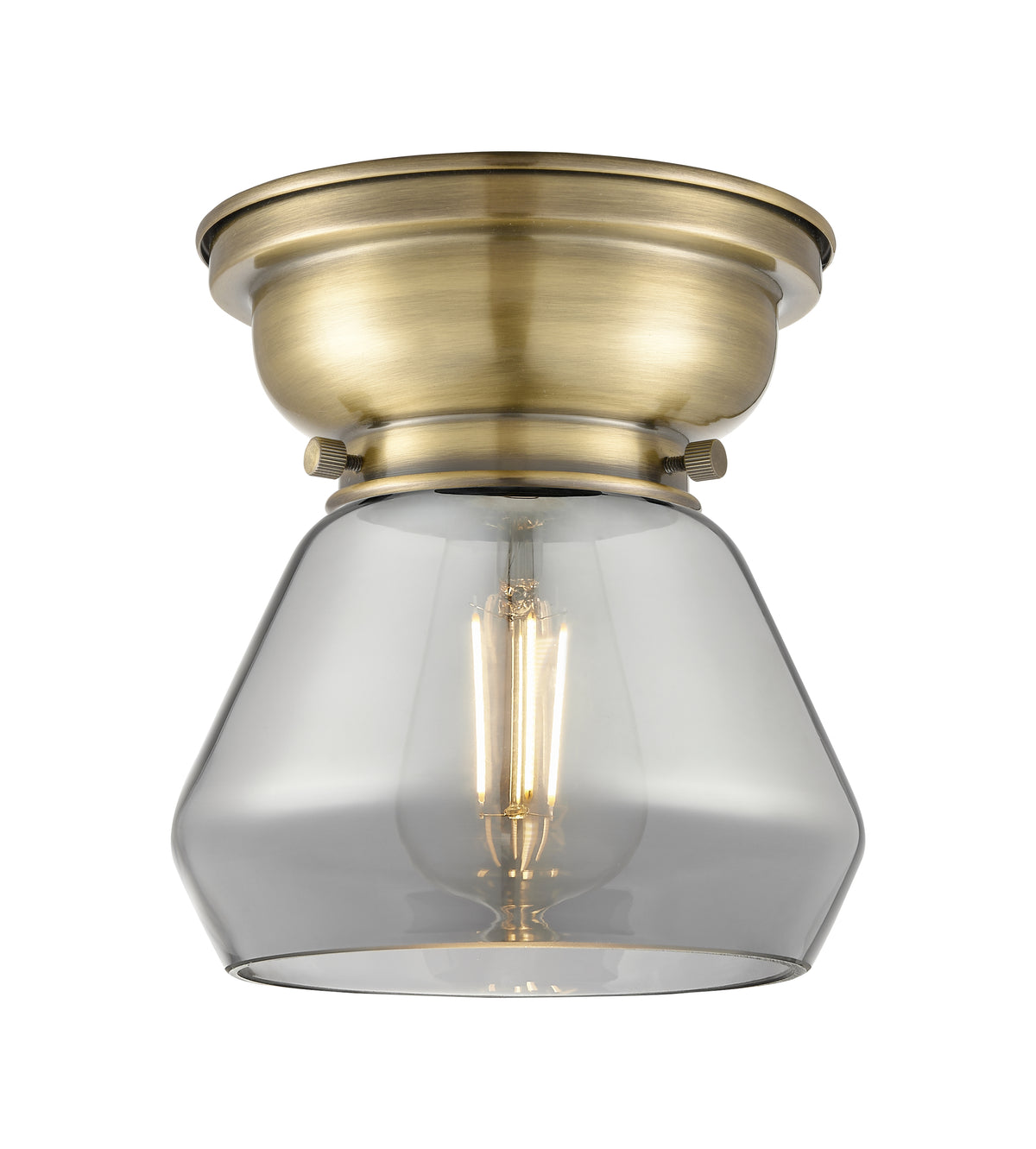 Fulton 7-Inch 1-Light Flush Mount