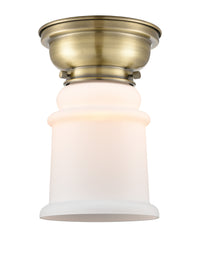 Franklin Flush Mount Brushed Satin Nickel