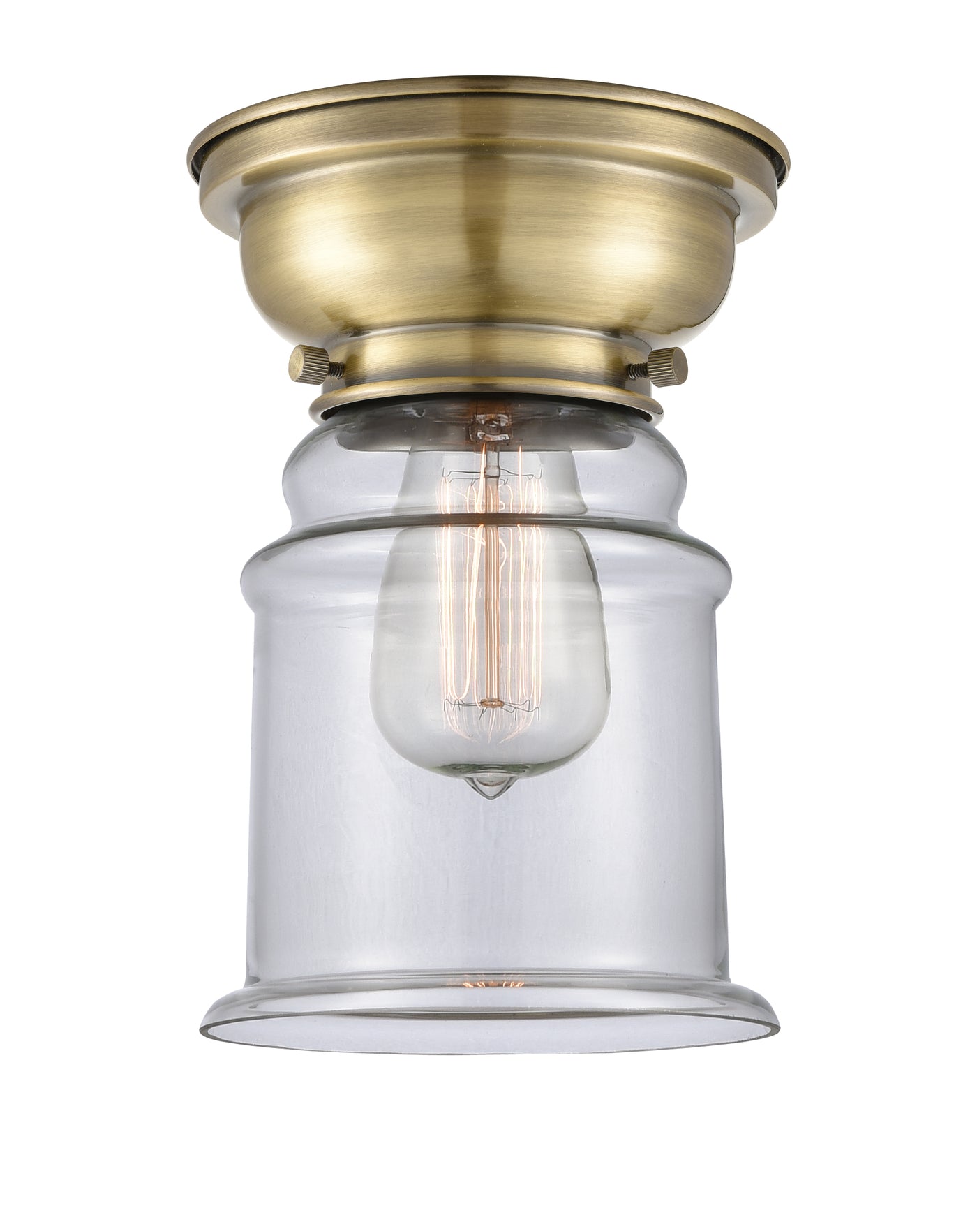 Franklin Flush Mount Brushed Satin Nickel