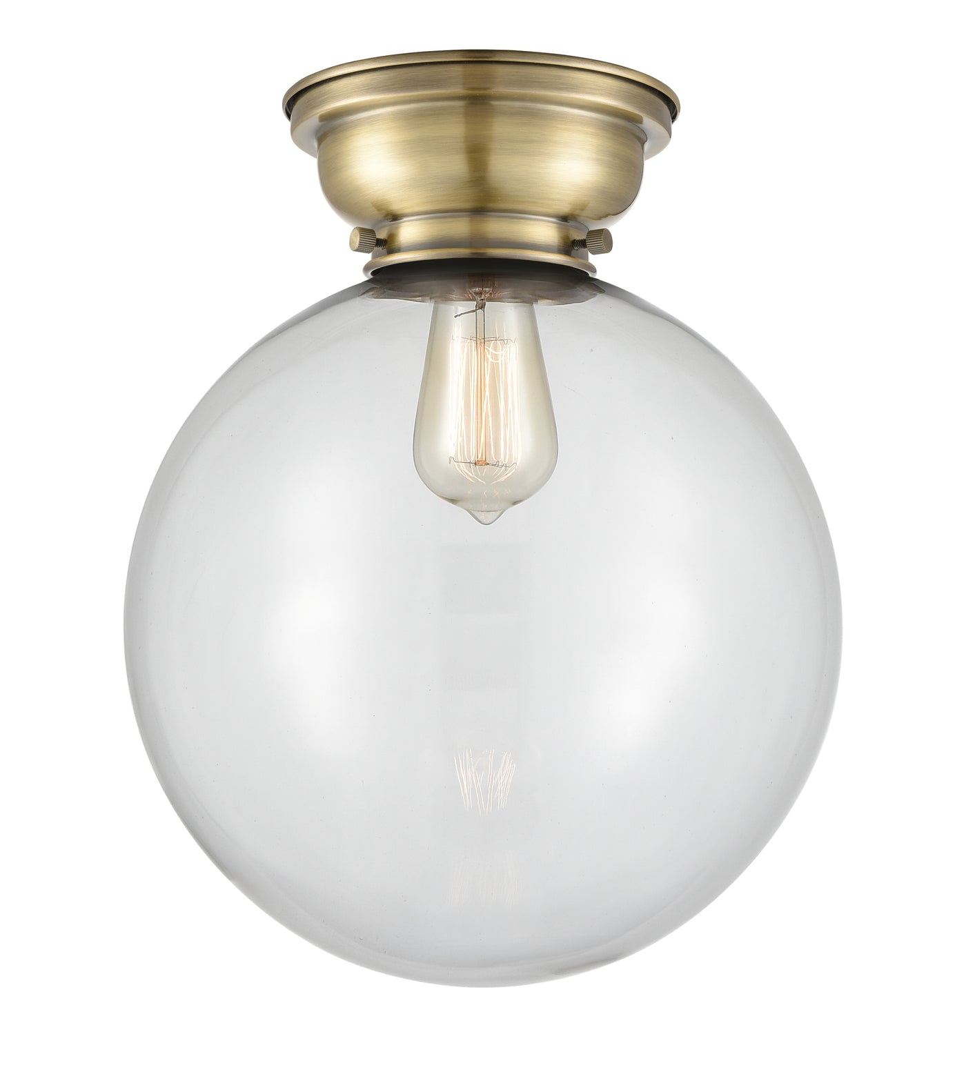 Franklin Flush Mount Brushed Satin Nickel