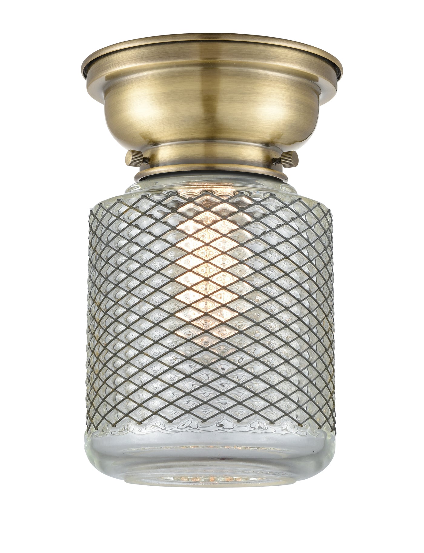 Franklin Flush Mount Brushed Satin Nickel