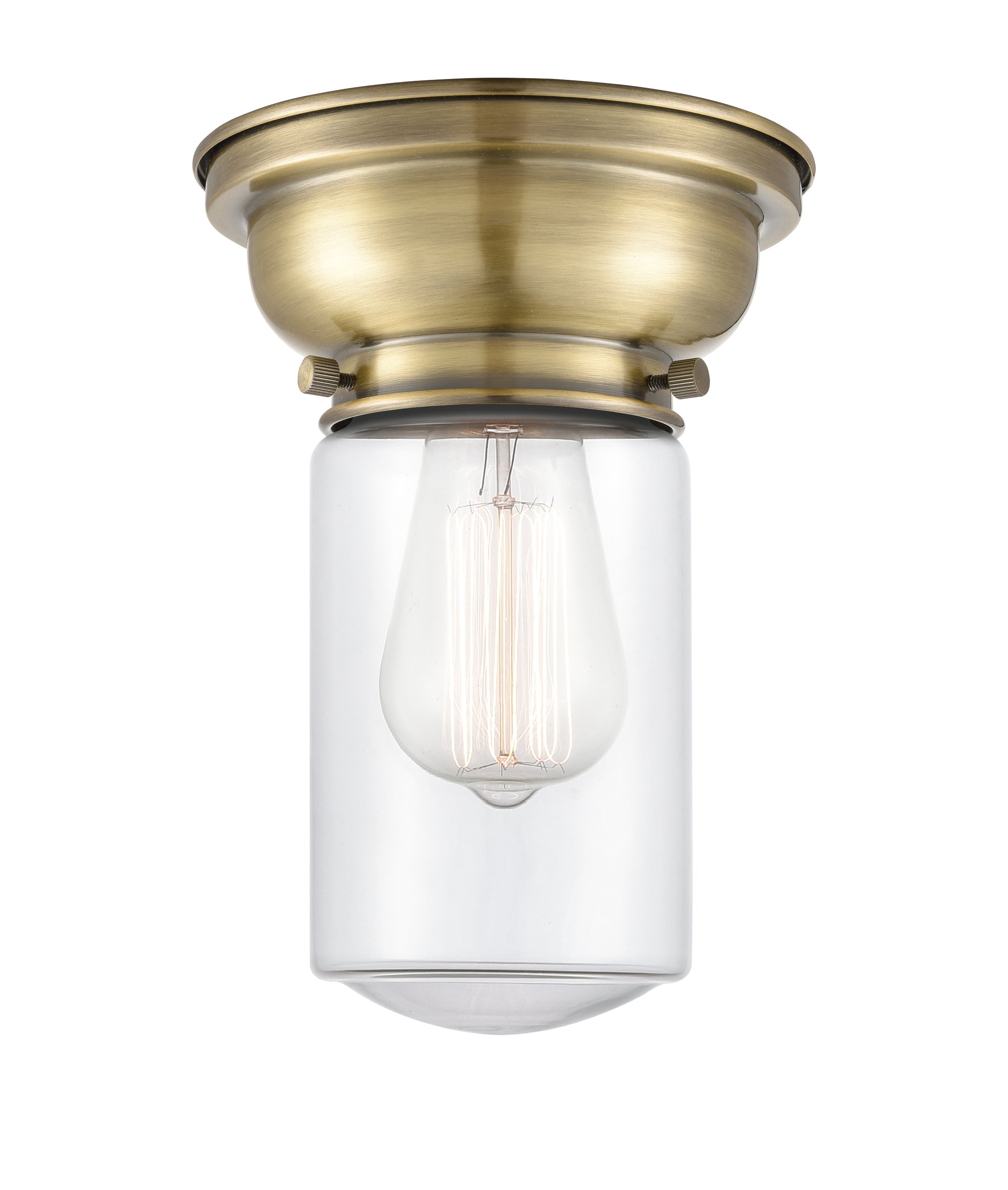 Franklin Flush Mount Brushed Satin Nickel