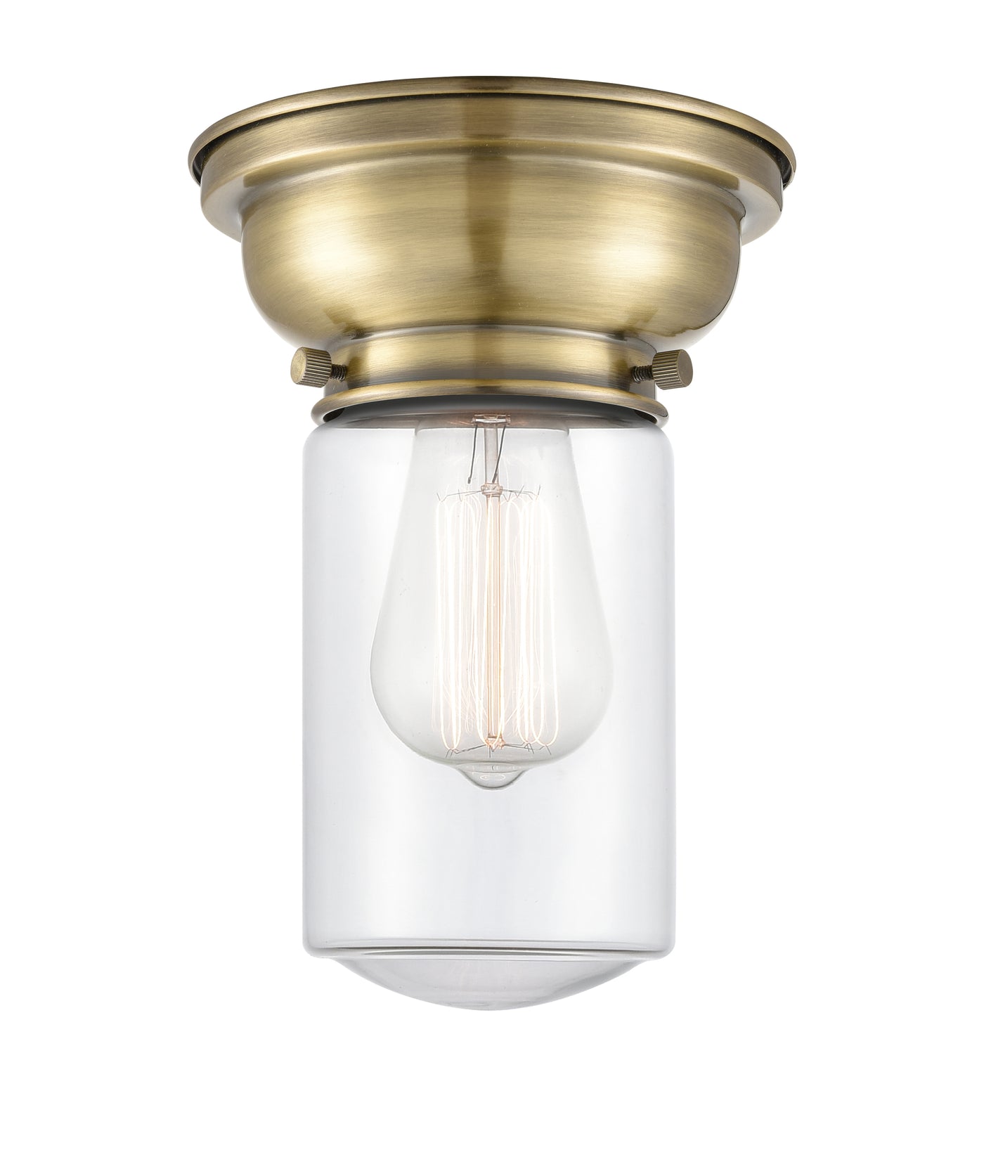 Franklin Flush Mount Brushed Satin Nickel