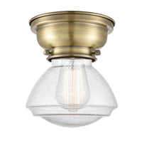 Franklin Flush Mount Brushed Satin Nickel