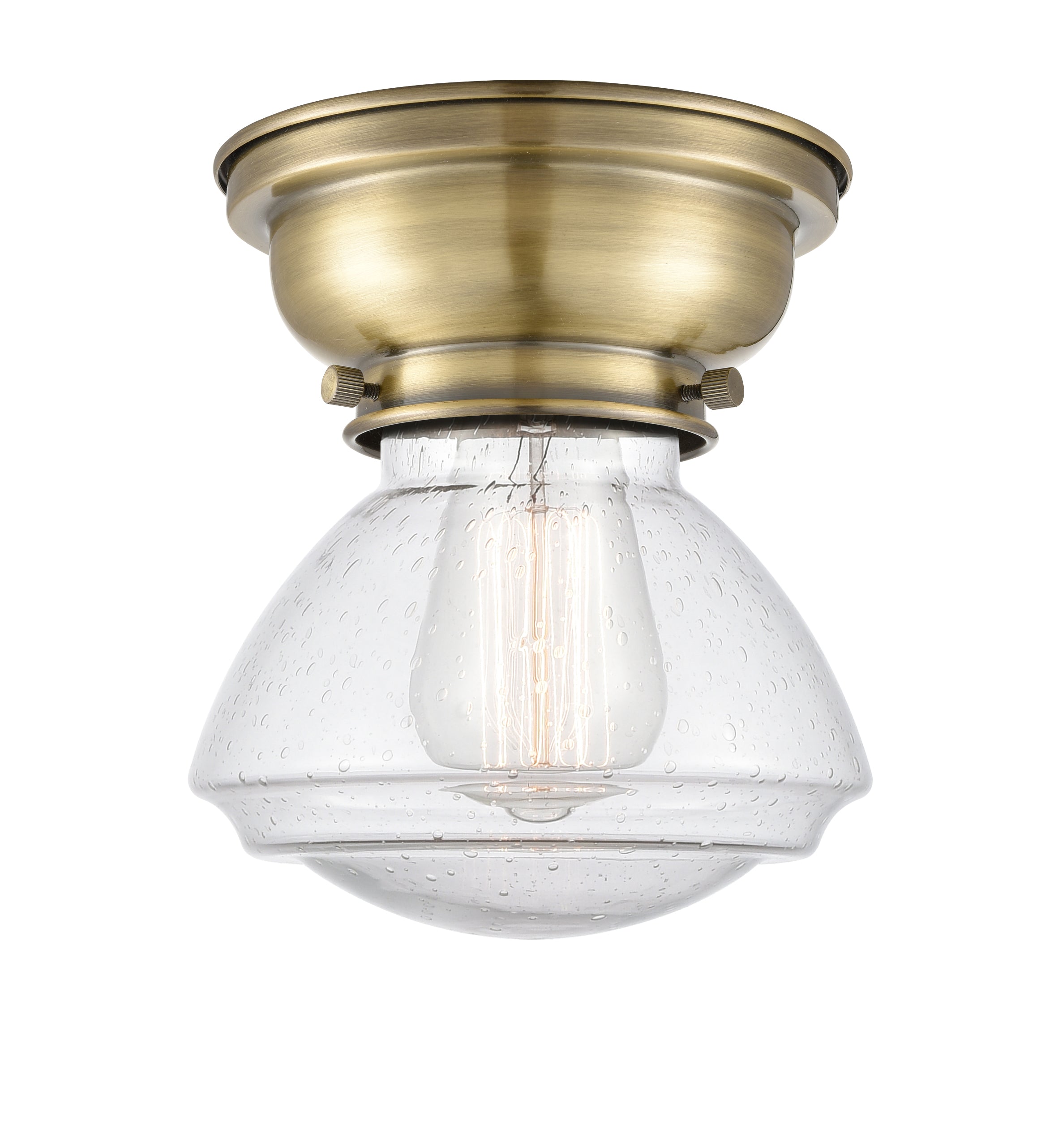 Franklin Flush Mount Brushed Satin Nickel