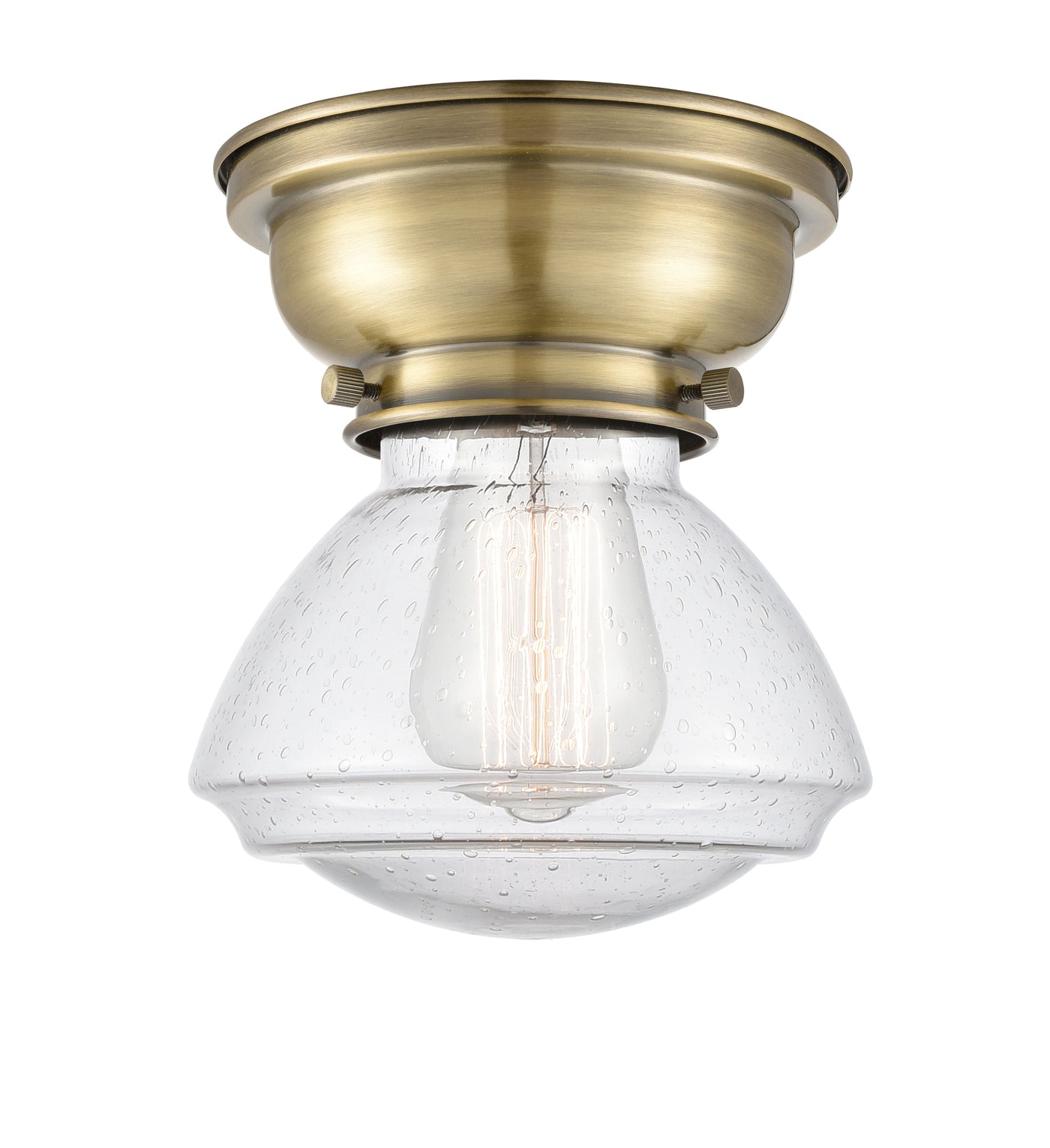 Franklin Flush Mount Brushed Satin Nickel