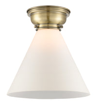 Franklin Flush Mount Brushed Satin Nickel