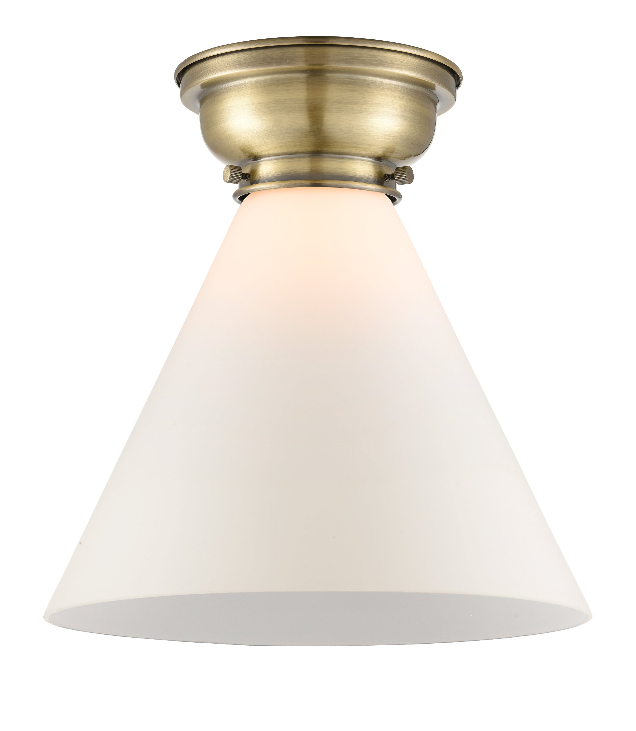 Franklin Flush Mount Brushed Satin Nickel