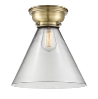 Franklin Flush Mount Brushed Satin Nickel