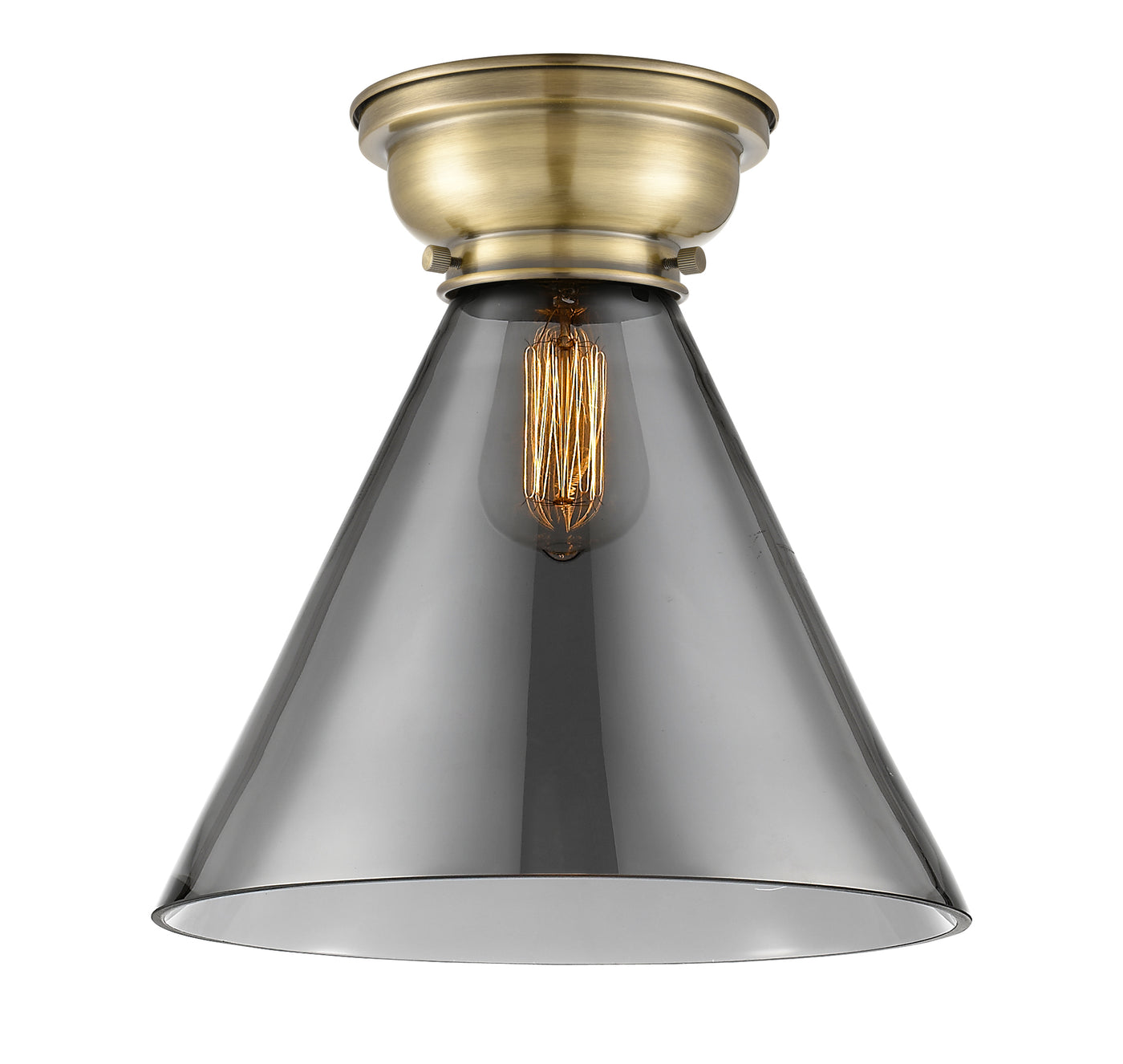 Franklin Flush Mount Brushed Satin Nickel
