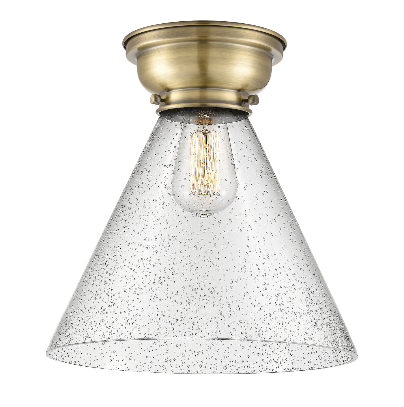 Franklin Flush Mount Brushed Satin Nickel