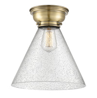 Franklin Flush Mount Brushed Satin Nickel
