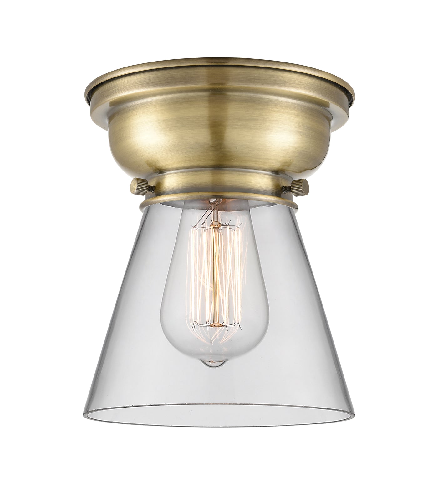 Franklin Flush Mount Brushed Satin Nickel