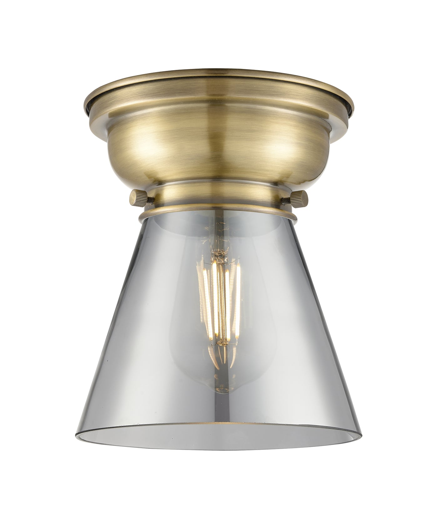 Franklin Flush Mount Brushed Satin Nickel