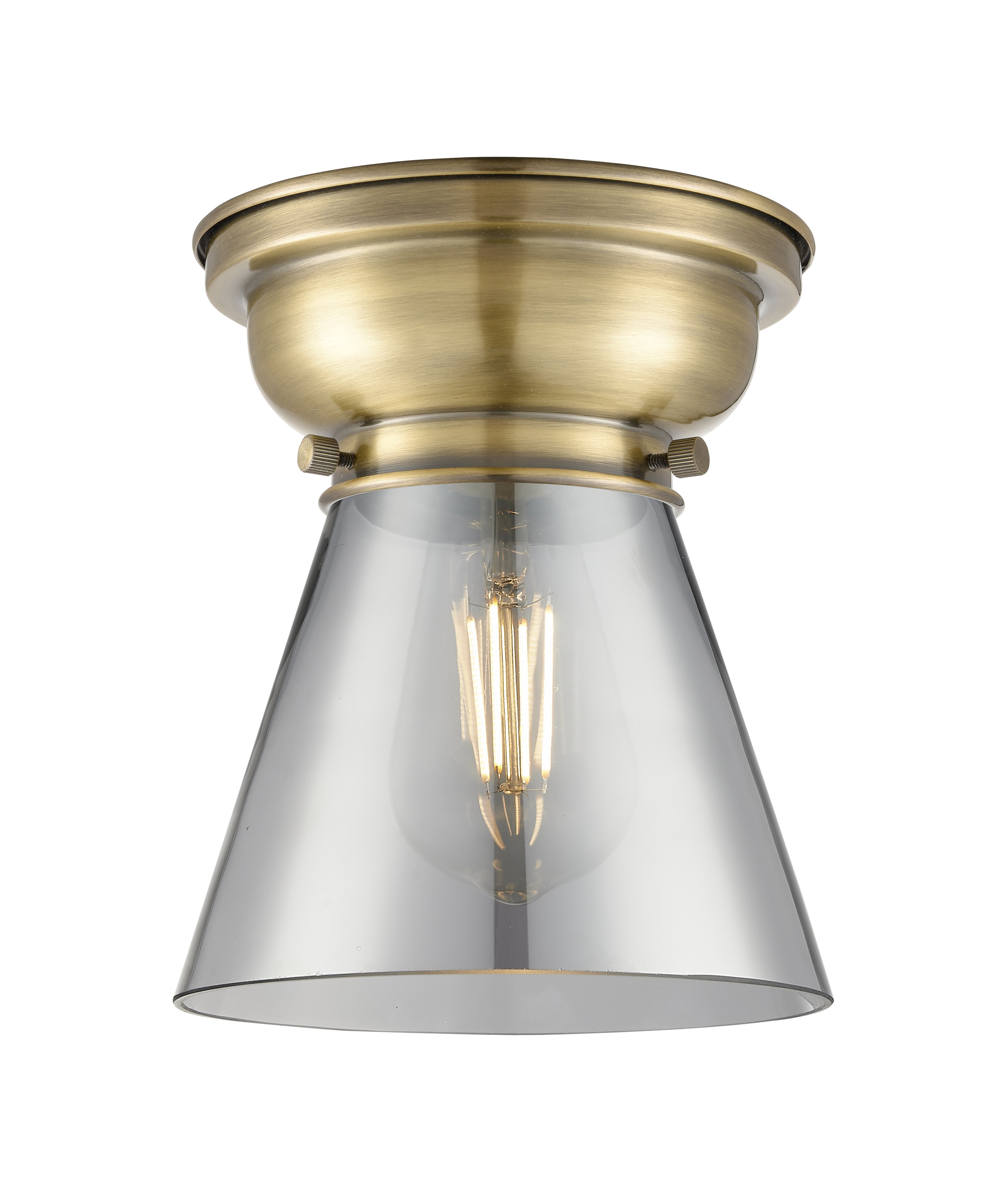 Franklin Flush Mount Brushed Satin Nickel