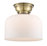 Franklin Flush Mount Brushed Satin Nickel
