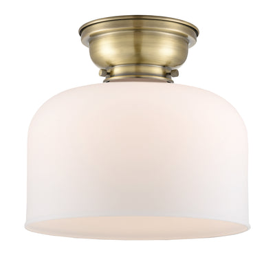 Bell 12-Inch 1-Light Flush Mount with LED Bulb
