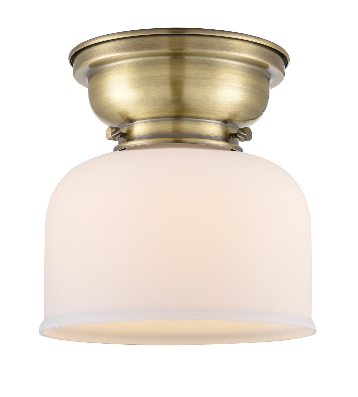 Franklin Flush Mount Glass Steel Design