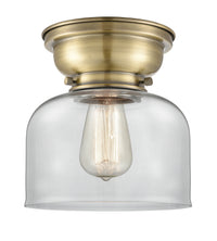 Franklin Flush Mount Glass Steel Design