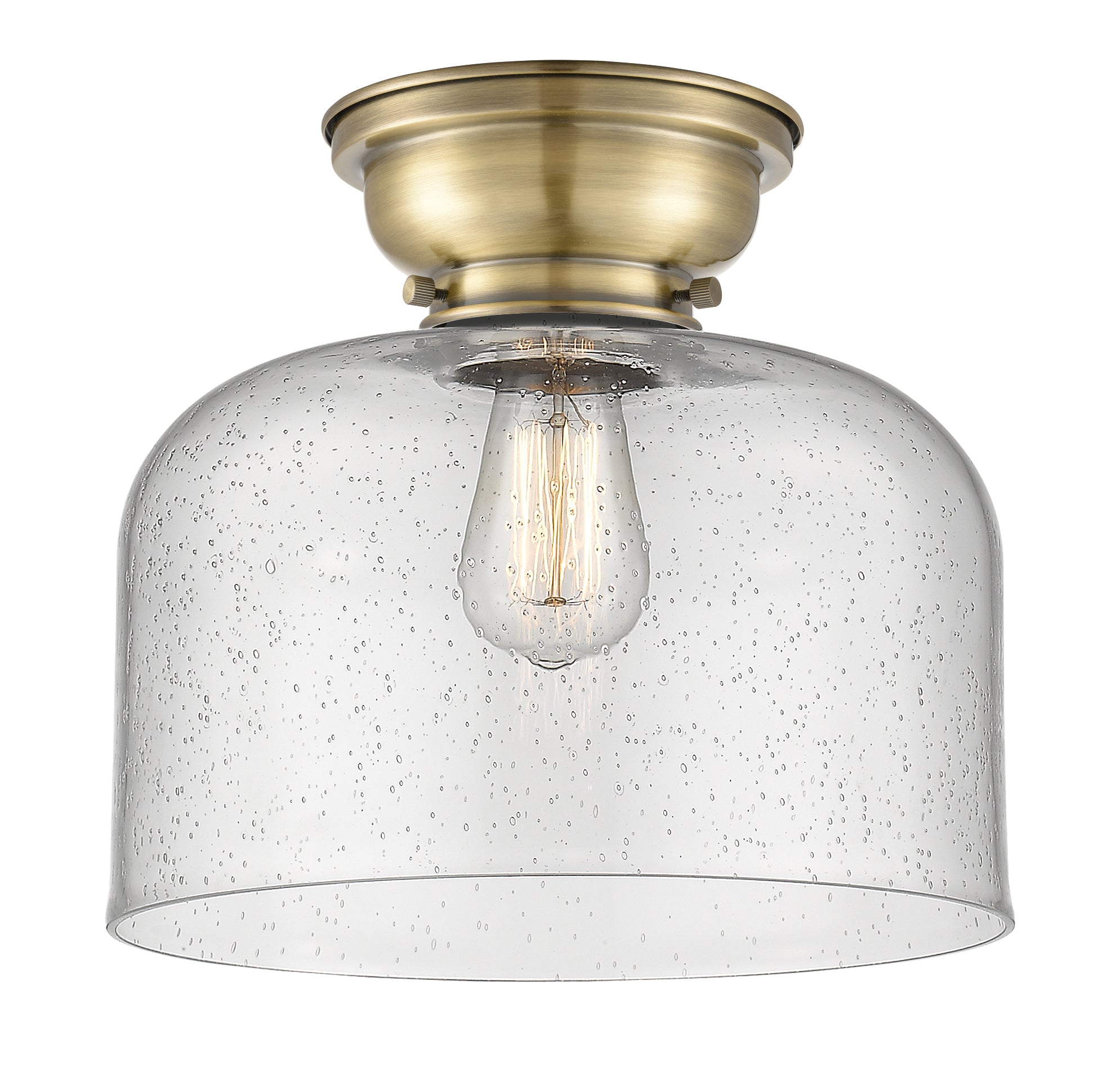 Franklin Flush Mount Brushed Satin Nickel