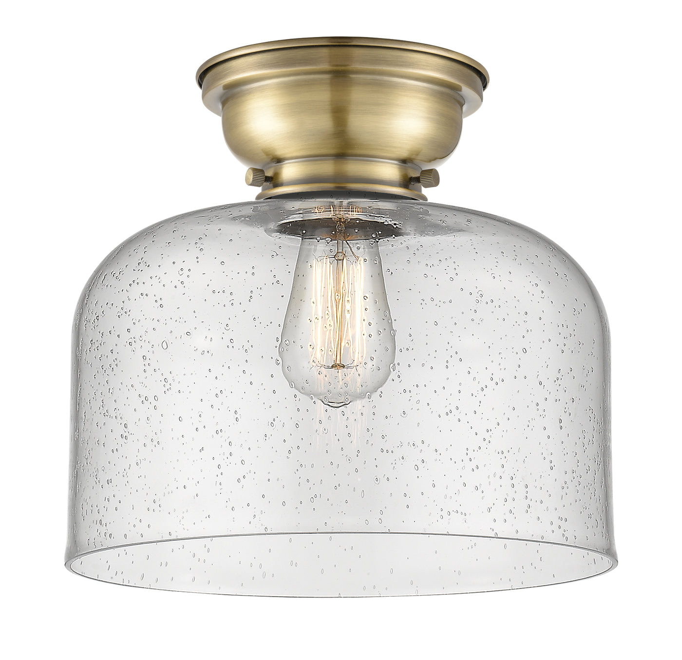 Franklin Flush Mount Brushed Satin Nickel