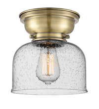 Franklin Flush Mount Glass Steel Design