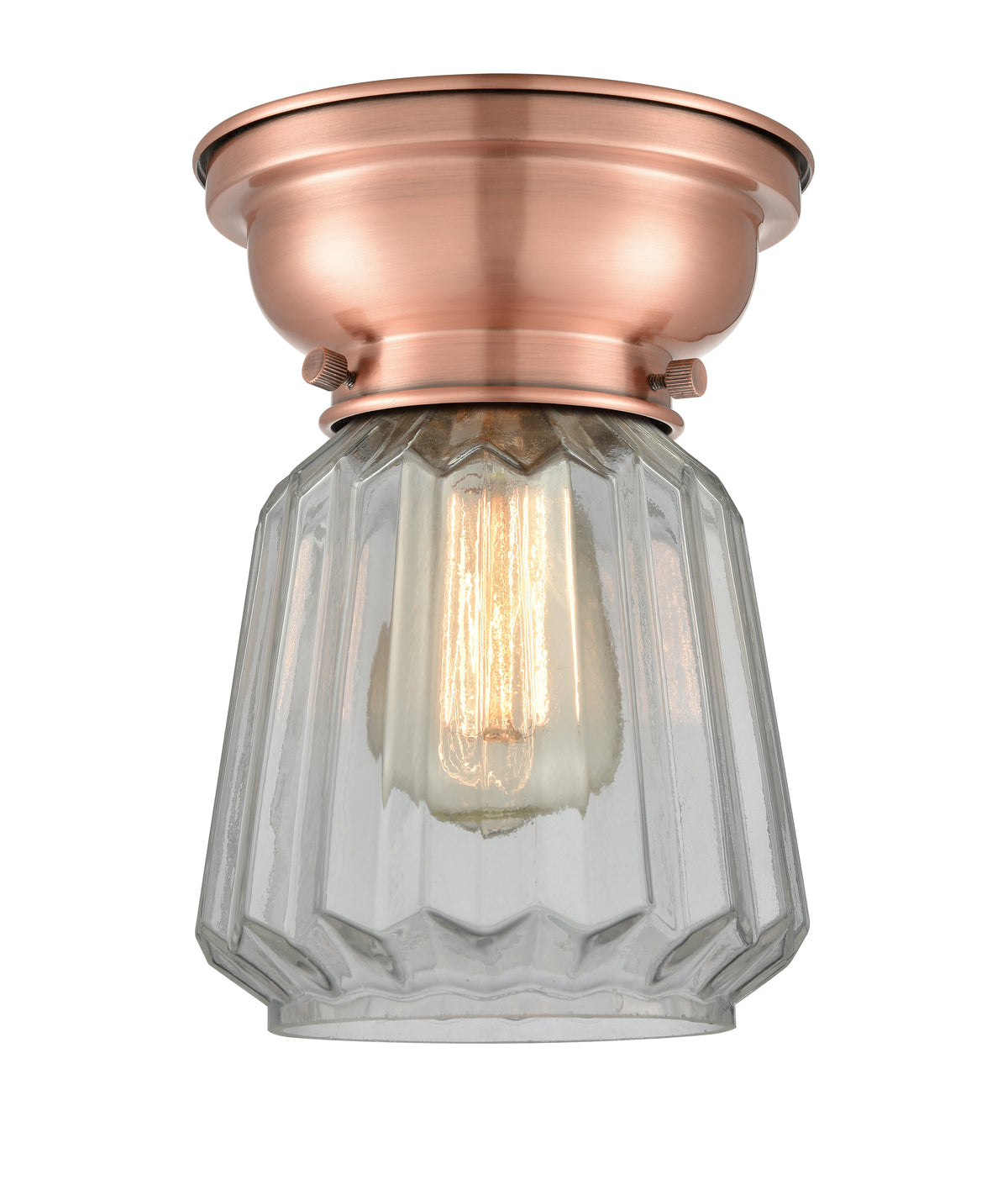 Chatham 7-Inch 1-Light Flush Mount