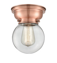 Franklin Flush Mount Brushed Satin Nickel