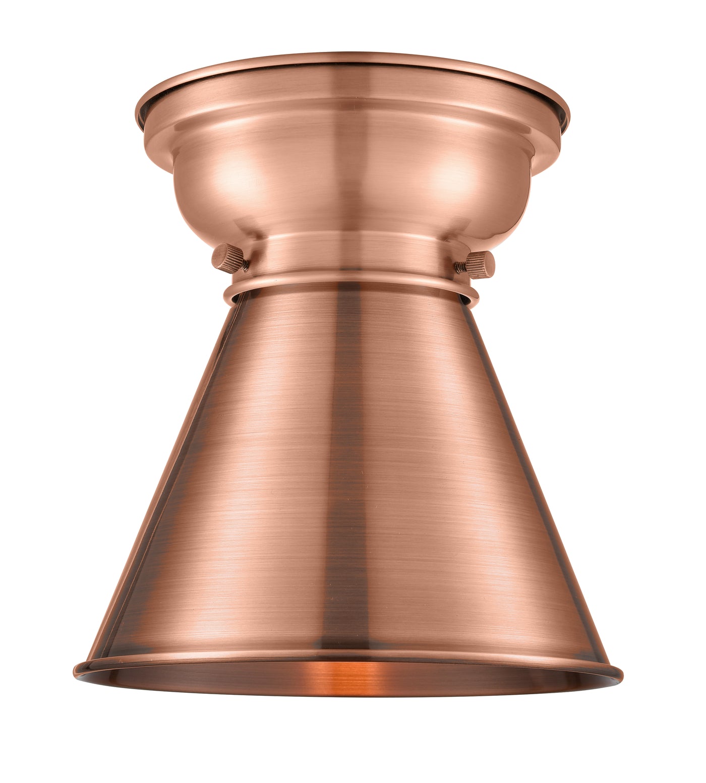Franklin Flush Mount Brushed Satin Nickel Steel