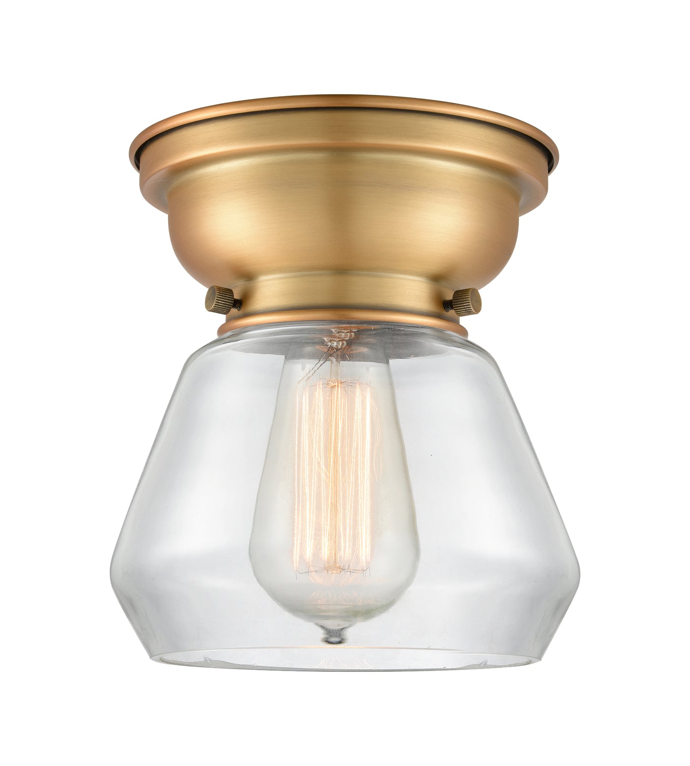Franklin Flush Mount Brushed Satin Nickel