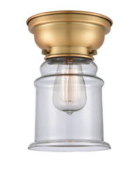 Franklin Flush Mount Brushed Satin Nickel