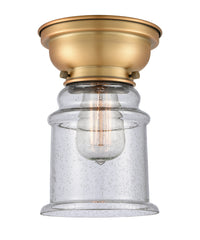 Franklin Flush Mount Brushed Satin Nickel