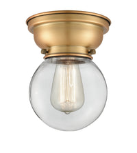 Franklin Flush Mount Brushed Satin Nickel