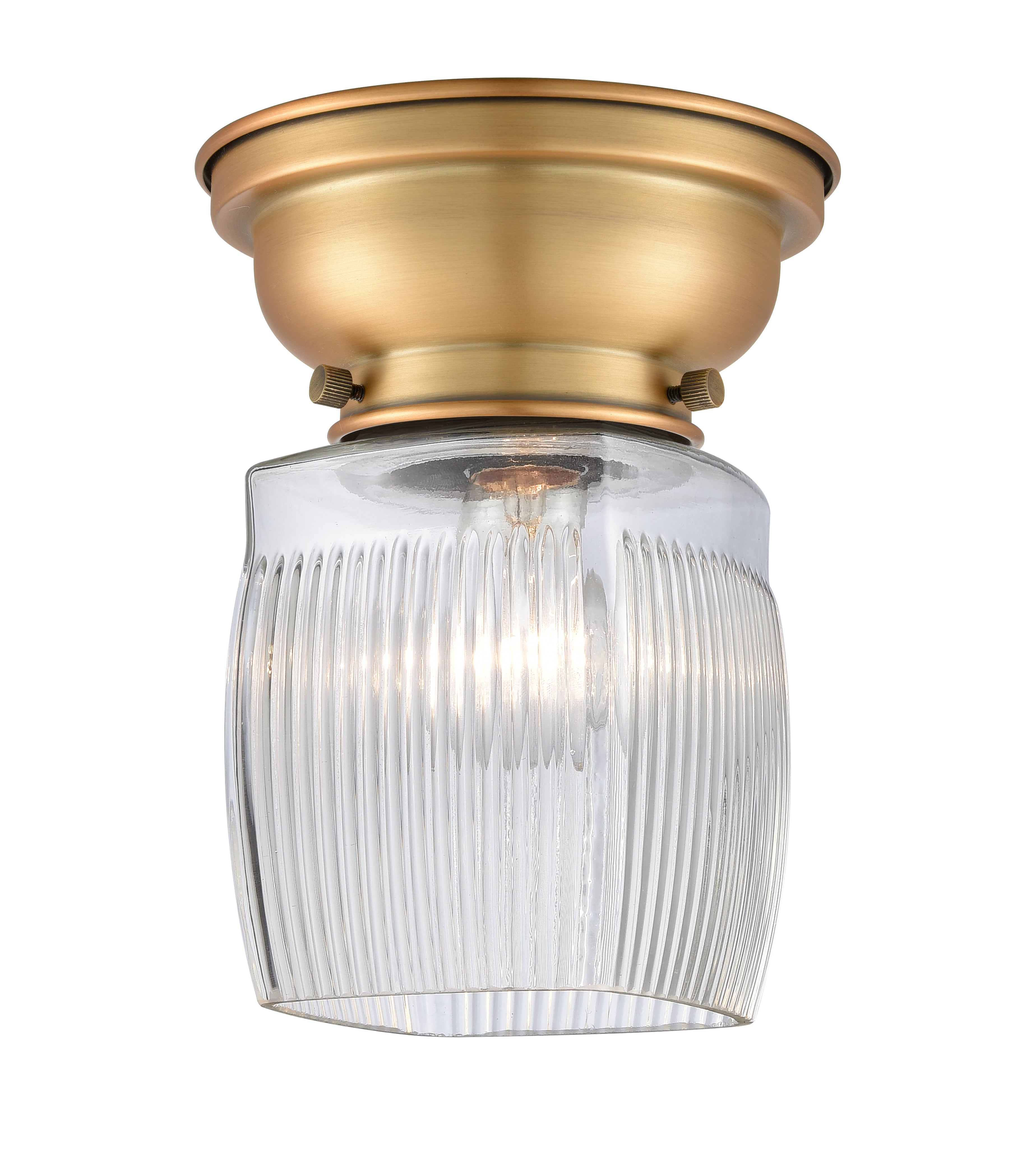 Franklin Flush Mount Brushed Satin Nickel