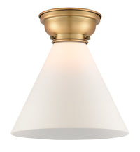 Franklin Flush Mount Brushed Satin Nickel