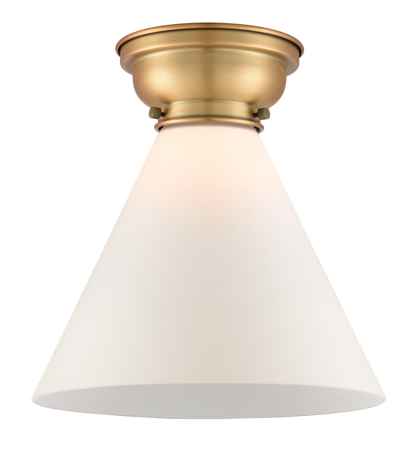 Franklin Flush Mount Brushed Satin Nickel