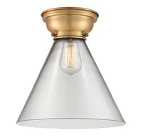 Franklin Flush Mount Brushed Satin Nickel