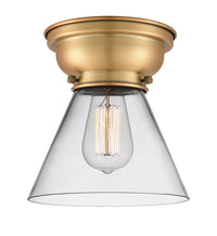 Franklin Flush Mount Brushed Satin Nickel